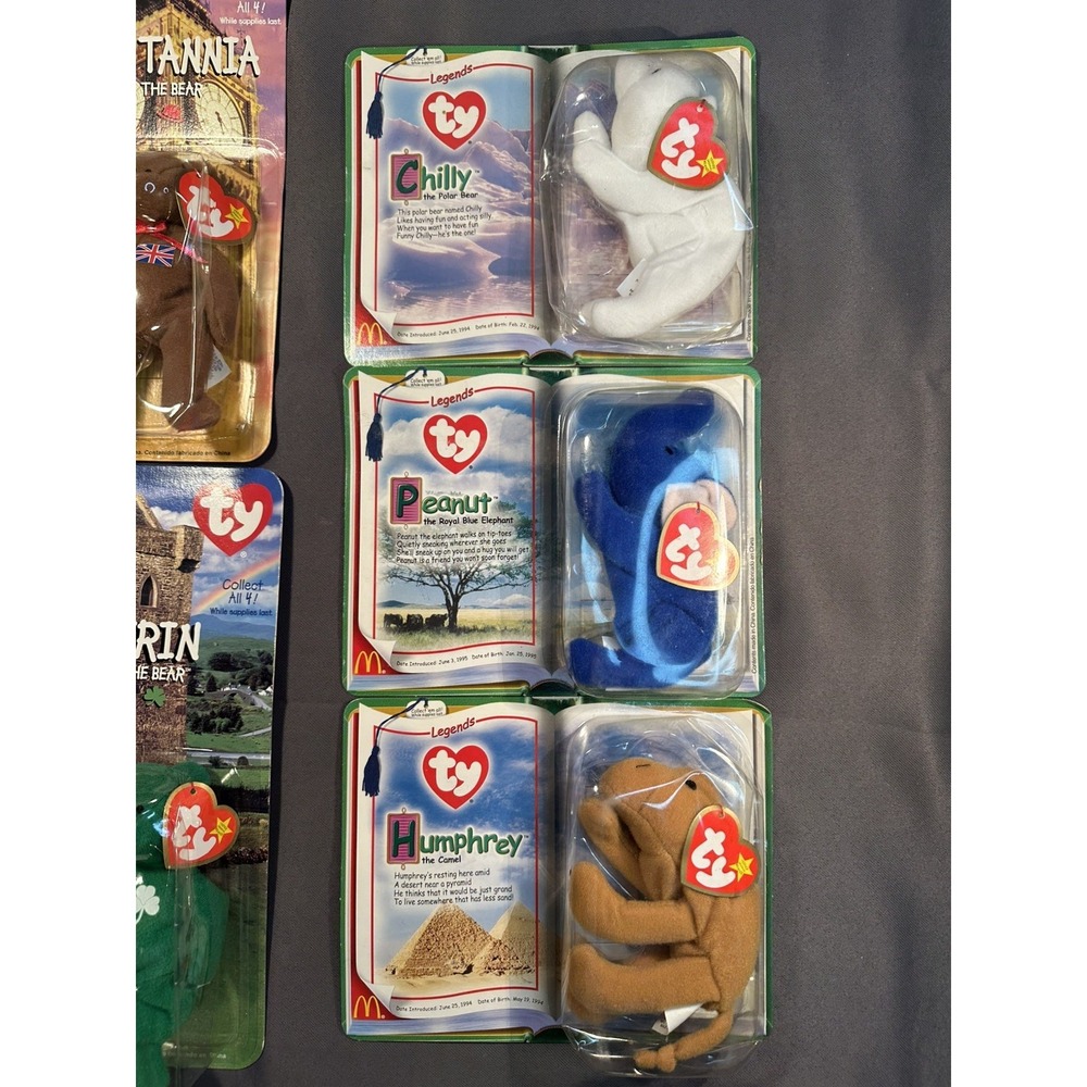 Lot Of 90+ Ty McDonalds Beanie Babies 1999 2000 NEW Unopened + Happy Meal Bags - Picture 4 of 16